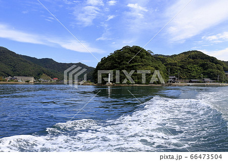 遊覧船に乗って青海島観光 66473504