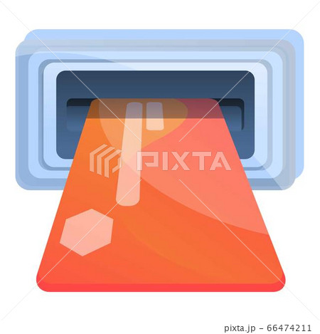 Credit card atm icon, cartoon style Credit card atm icon, cartoon style 66474211
