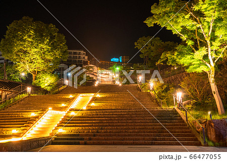 《群馬県》伊香保温泉・夜の石段街 66477055