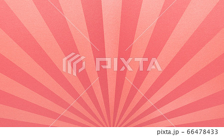 赤の集中線 赤の集中線 66478433