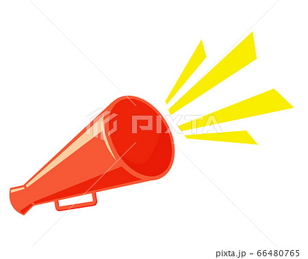 セールメガホンのベクターイラスト 販売促進とお買い得を知らせるアイコン のイラスト素材