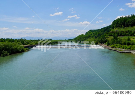 千代田堰堤・十勝川（2020年6月 66480990