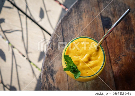 Mango juice in glass 66482645
