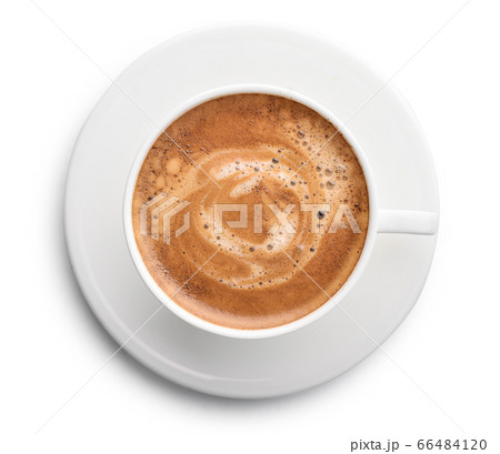 Capuccino coffee in cup 66484120