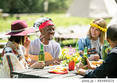Intimate gathering with friends 66486929