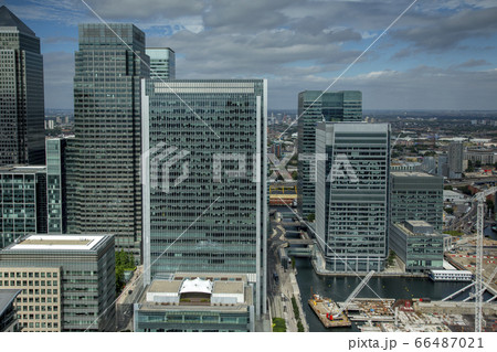 Caanary wharf buildings in london 66487021