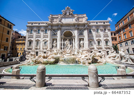 The Trevi Fountain in Rome Italy The Trevi Fountain in Rome Italy 66487352