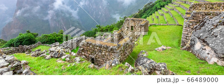 Machu Picchu, a Peruvian Historical Sanctuary. One Machu Picchu, a Peruvian Historical Sanctuary. One 66489000