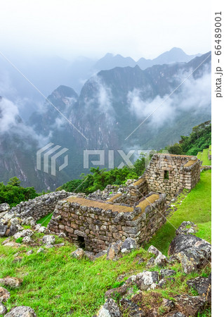 Machu Picchu, a Peruvian Historical Sanctuary. One Machu Picchu, a Peruvian Historical Sanctuary. One 66489001
