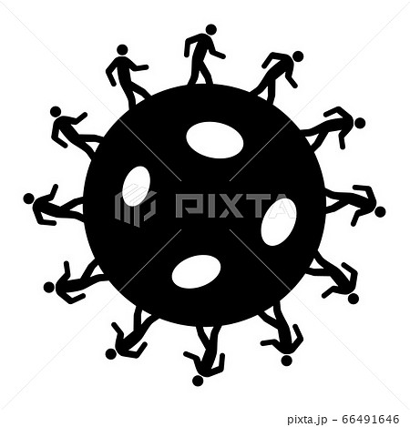 Human Virus - Vector Icon Illustration Human Virus - Vector Icon Illustration 66491646
