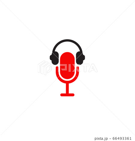 Microphone mic icon logo design vector 66493361