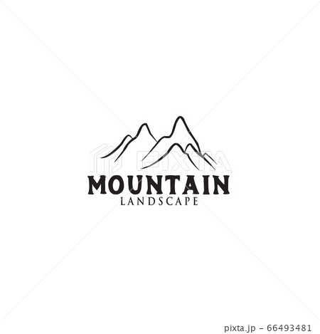 Mountain icon logo design vector illustration Mountain icon logo design vector illustration 66493481