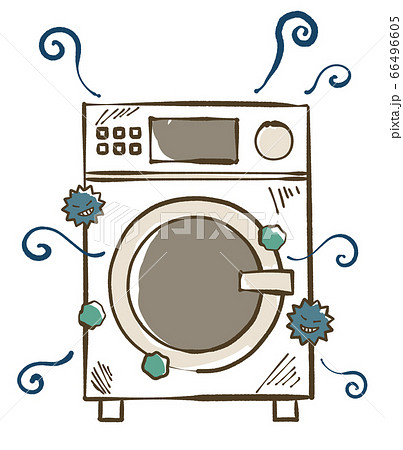 汚れが溜まっている洗濯機 66496605