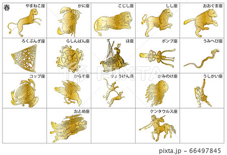 春の星座影あり金枠名称 春の星座影あり金枠名称 66497845