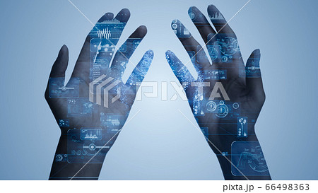 人とテクノロジー 人とテクノロジー 66498363