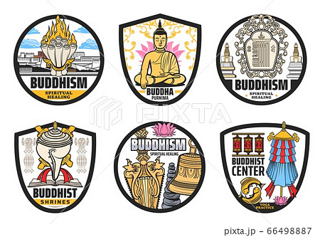 Buddhism religion, Tibet and Buddhist symbols 66498887