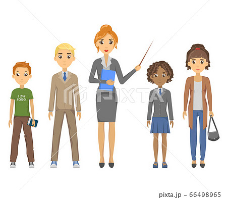 Pupils and teacher Pupils and teacher 66498965