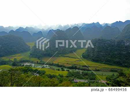 中国旅行・カルストの万峰林 66499456