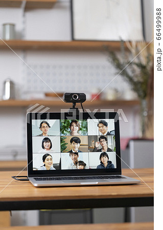 オンラインミーティング　WEB会議　イメージ 66499988