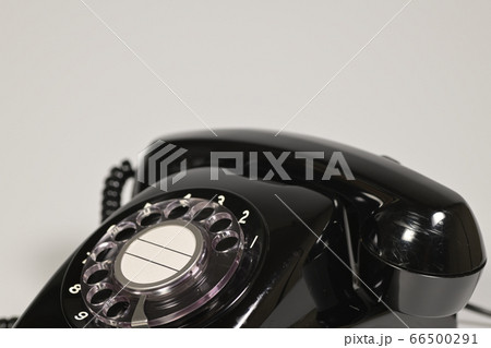 ダイヤル式黒電話 ダイヤル式黒電話 66500291