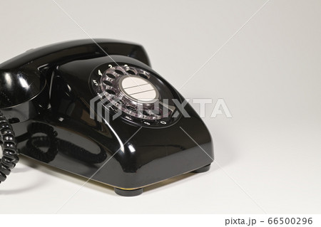 ダイヤル式黒電話 66500296