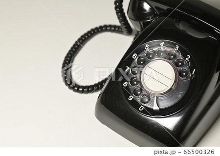 ダイヤル式黒電話 ダイヤル式黒電話 66500326