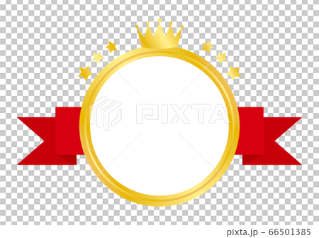 Gold ranking icons, labels and frames - Stock Illustration [66501385 ...