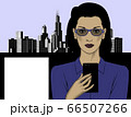 Avatar of a young brunette in fashionable glasses. 66507266