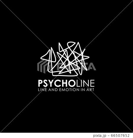 Psycholine design  illustration vector template 66507652