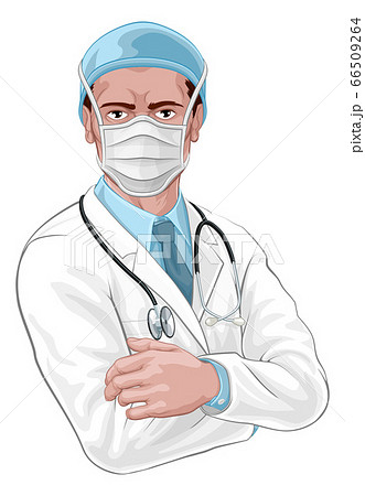 Doctor in Protective Mask Medical Concept 66509264