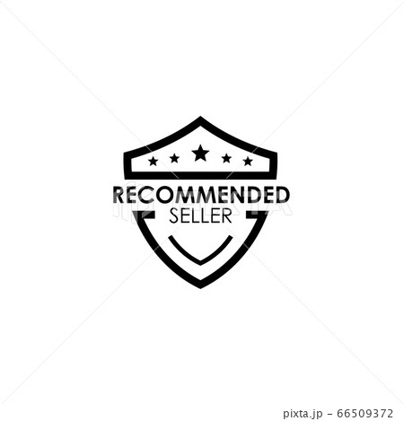 Trusted seller emblem logo design vector template 66509372