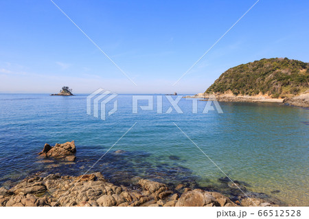 歌碑公園展望台近くからの眺望　愛知県篠島 66512528