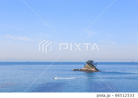 歌碑公園展望台からの眺望 愛知県篠島 歌碑公園展望台からの眺望 愛知県篠島 66512533