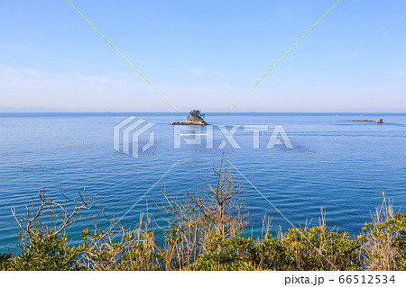 歌碑公園展望台からの眺望　愛知県篠島 66512534