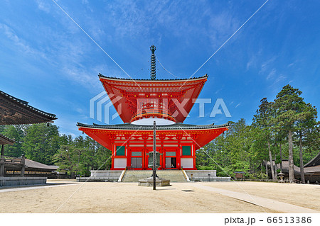 【高野山 壇上伽藍 根本大塔】 (高解像度版) 和歌山県伊都郡高野町高野山 【高野山 壇上伽藍 根本大塔】 (高解像度版) 和歌山県伊都郡高野町高野山 66513386