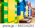 Holiday in Australia view of Brighton Bathing Boxes in Melbourne 66514201