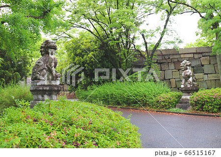 大阪城公園・京橋口近くの狛犬 66515167