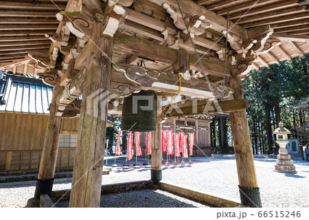 身延山久遠寺・奥之院思親閣、鐘楼（山梨県南巨摩郡身延町）2020年3月 66515246