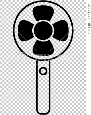 Handy Fan Icon Stock Illustration