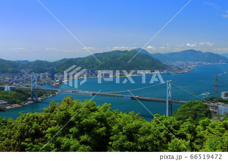 下関と北九州市の眺望 66519472