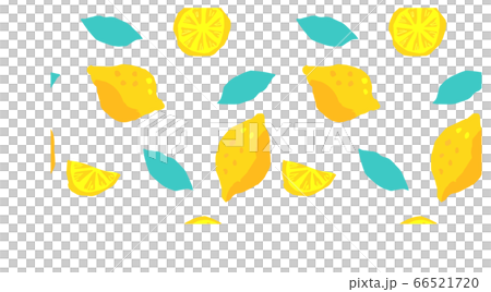 Lemon hand drawn seamless pattern - Stock Illustration [66521720] - PIXTA
