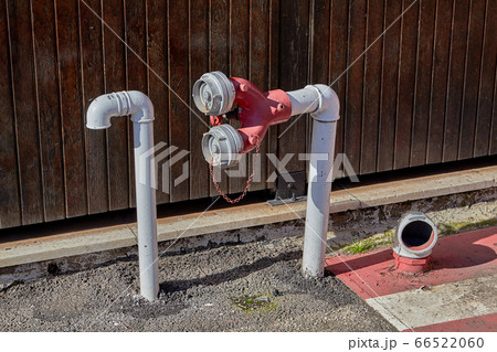 Overhead fire hydrant in the Adalar district, 66522060