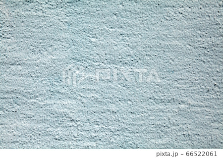 Texture of wall with rough stucco in blue color. 66522061