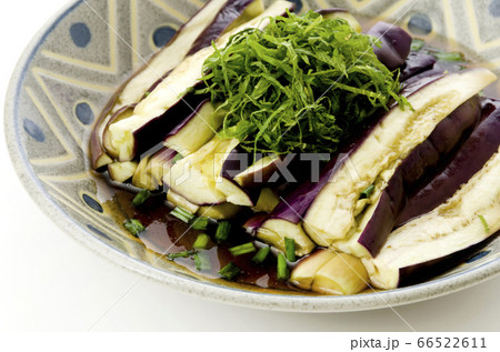 蒸し茄子のつゆ浸し 蒸し茄子のつゆ浸し 66522611