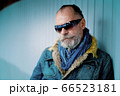 Portrait of a man with glasses, mustache and beard Portrait of a man with glasses, mustache and beard 66523181