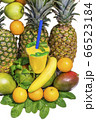 Juice Cup with space for logo with fruit pineapple, banana, Apple, mango, orange, mint, melon Juice Cup with space for logo with fruit pineapple, banana, Apple, mango, orange, mint, melon 66523184