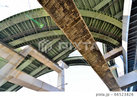 阪神高速　北港ジャンクション 66523826