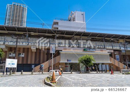 駅前風景　本八幡駅 66526667