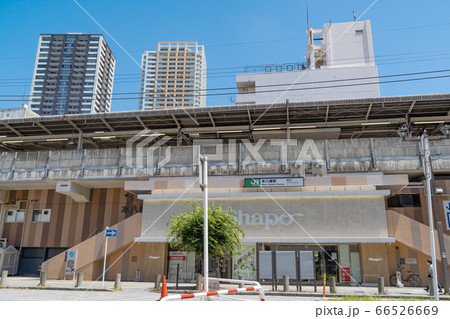 駅前風景　本八幡駅 66526669