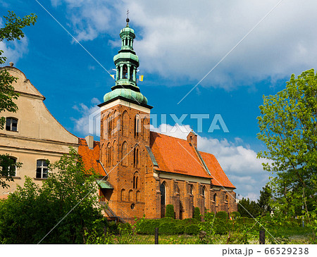 St. Jana Chrzciciela old landmark in Gniezno at sunny day, Poland 66529238